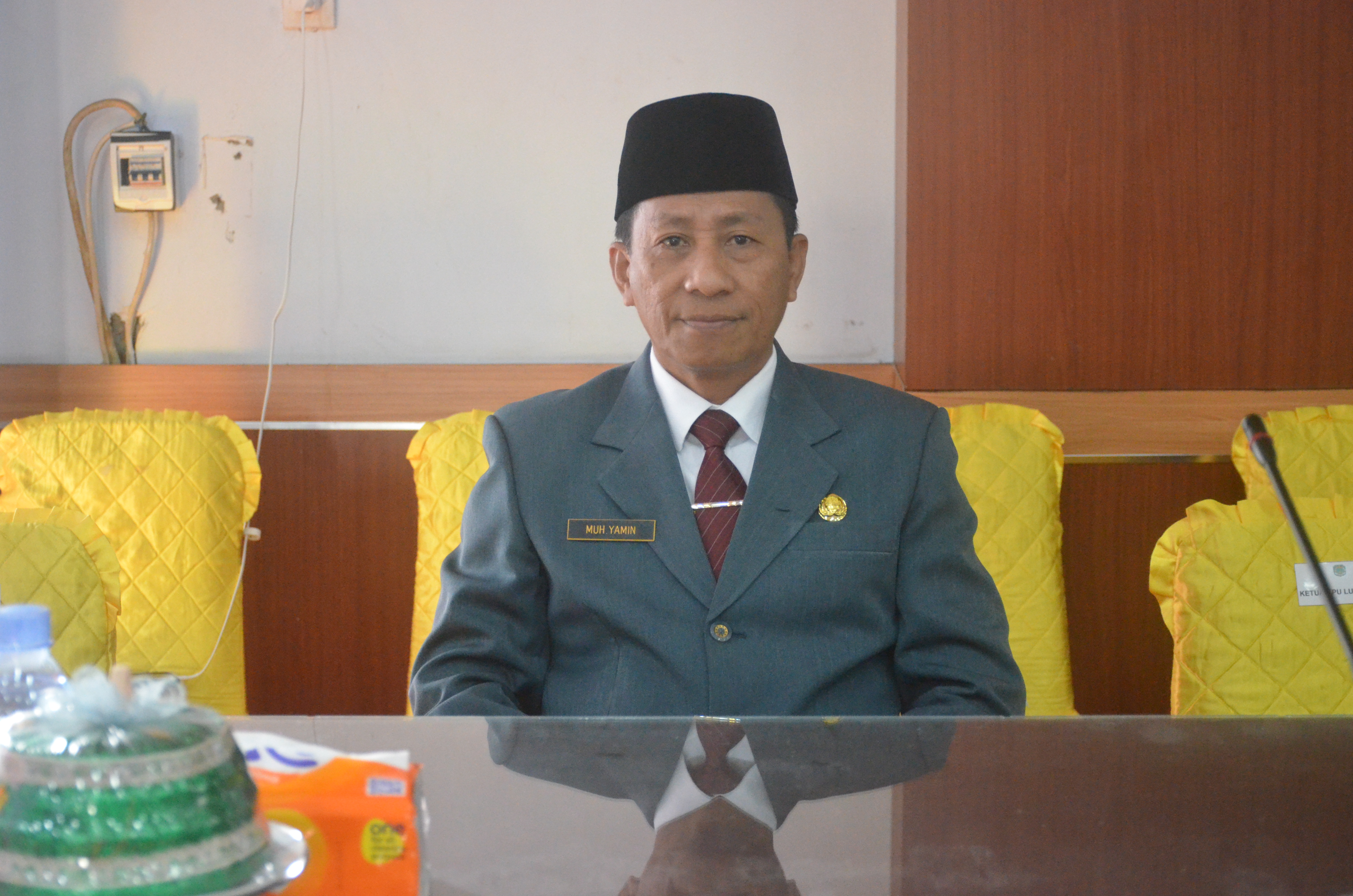 Dilantik Sebagai Sekwan, Muh. Yamin Lakukan Rapat Perdana