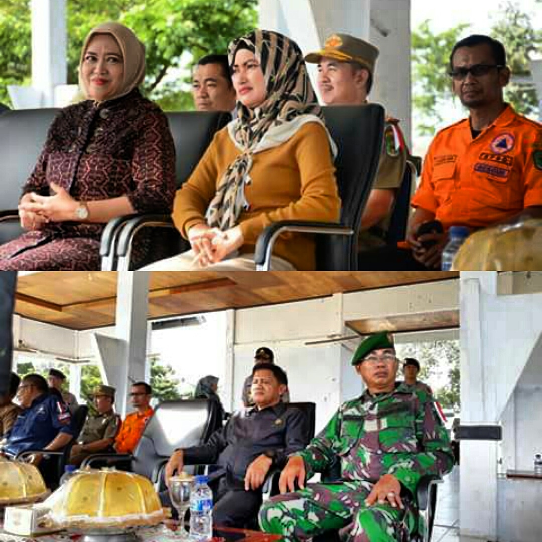 Bupati dan Ketua DPRD Luwu Utara menghadiri apel pengamanan pilkada 2018 bersama POLRES Luwu Utara